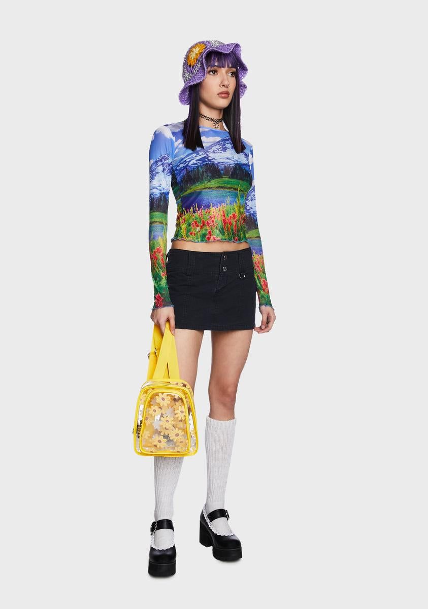 Picture Perfect Mesh Top sold by Dolls Kill product image thumbnail 5