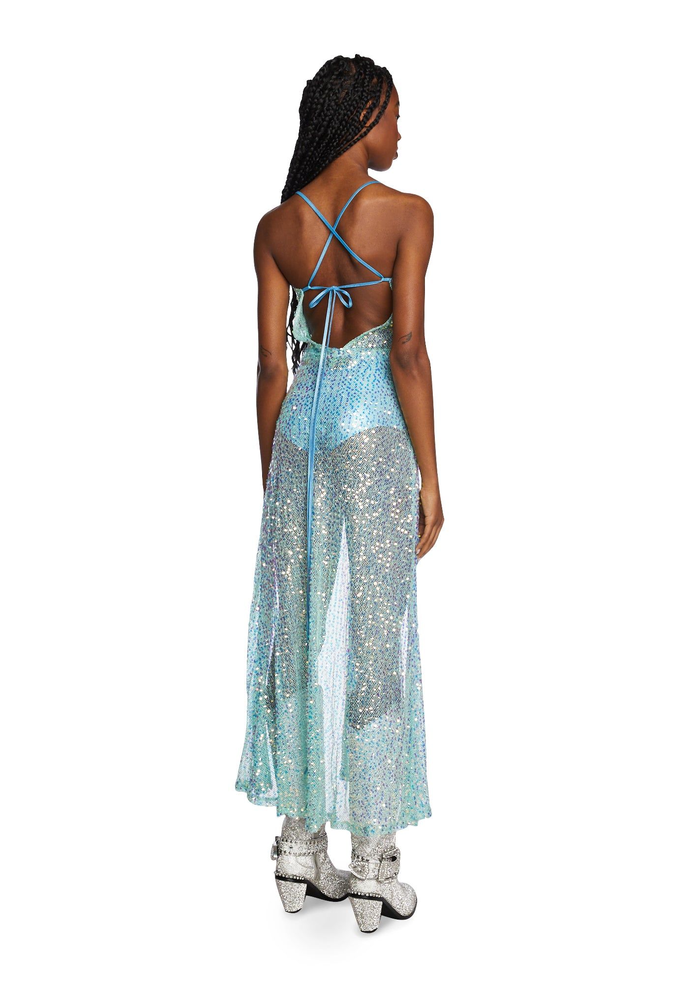 Always Glistening Sequin Set sold by Dolls Kill product image thumbnail 4