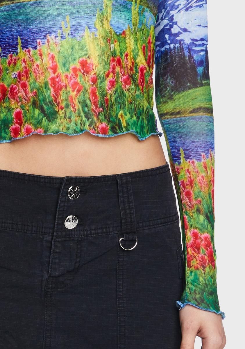 Picture Perfect Mesh Top sold by Dolls Kill product image thumbnail 3