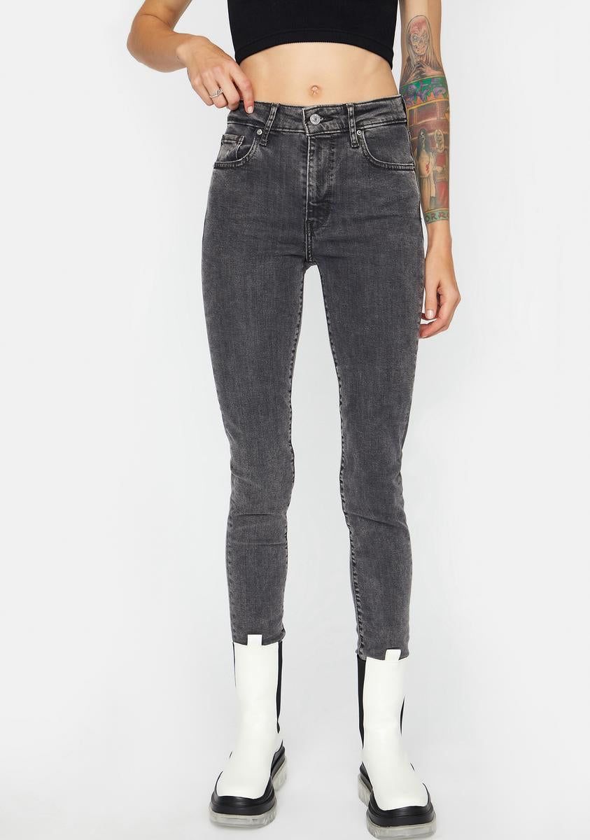 True Grit 721 High Rise Skinny Jeans sold by Dolls Kill