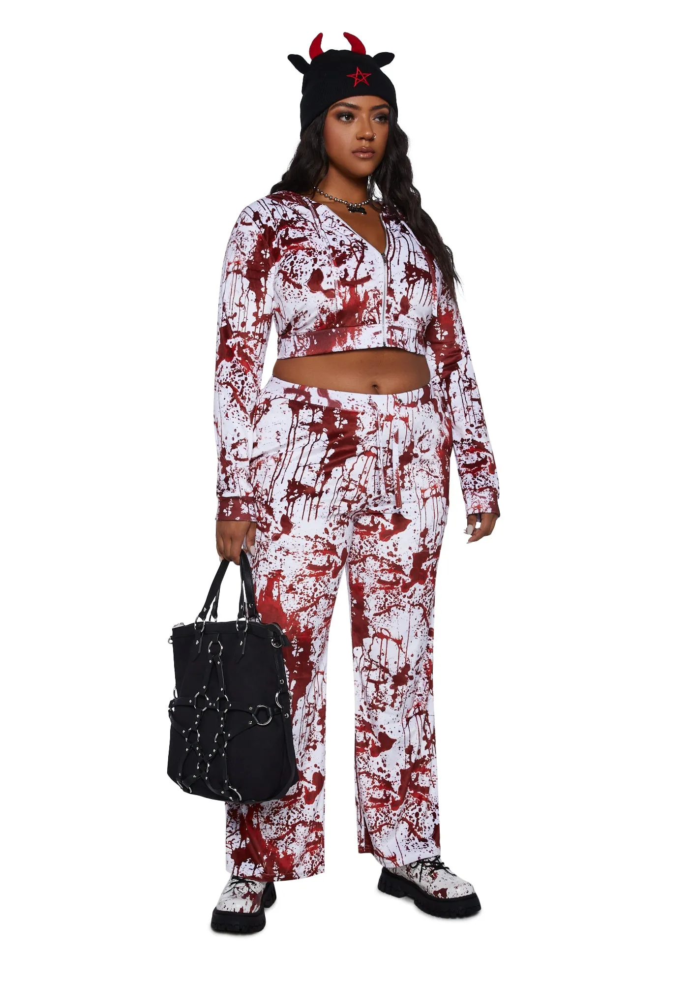 Plus Scream Queen Track Pants sold by Dolls Kill product image thumbnail 2