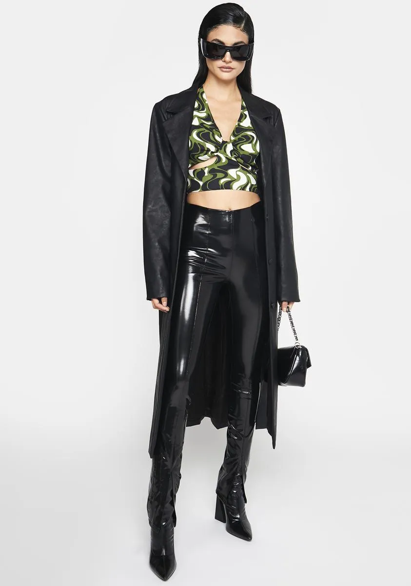 Dominatrix Patent Pants sold by Dolls Kill product image thumbnail 2