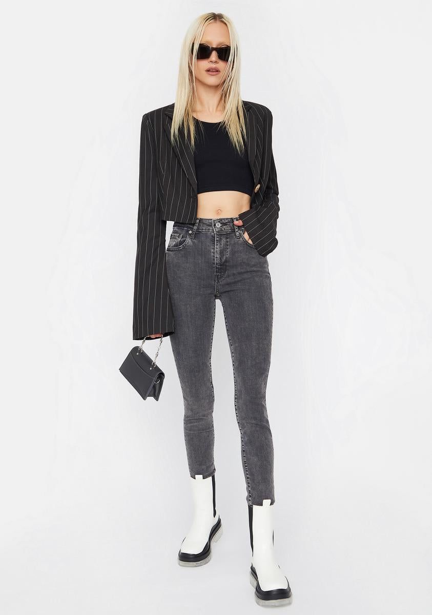 True Grit 721 High Rise Skinny Jeans sold by Dolls Kill product image thumbnail 3