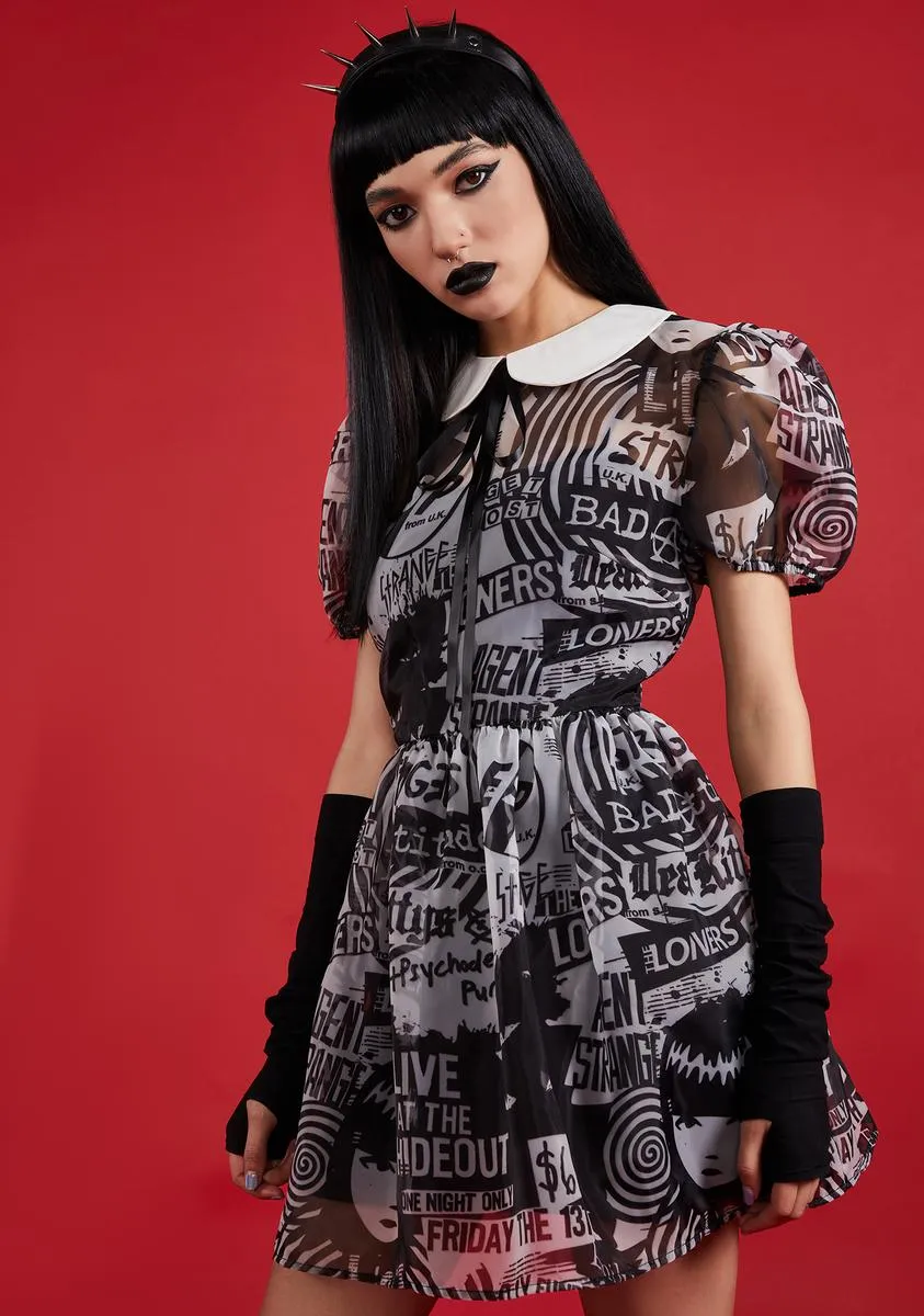 Bad Attitude Organza Dress sold by Dolls Kill product image thumbnail 2