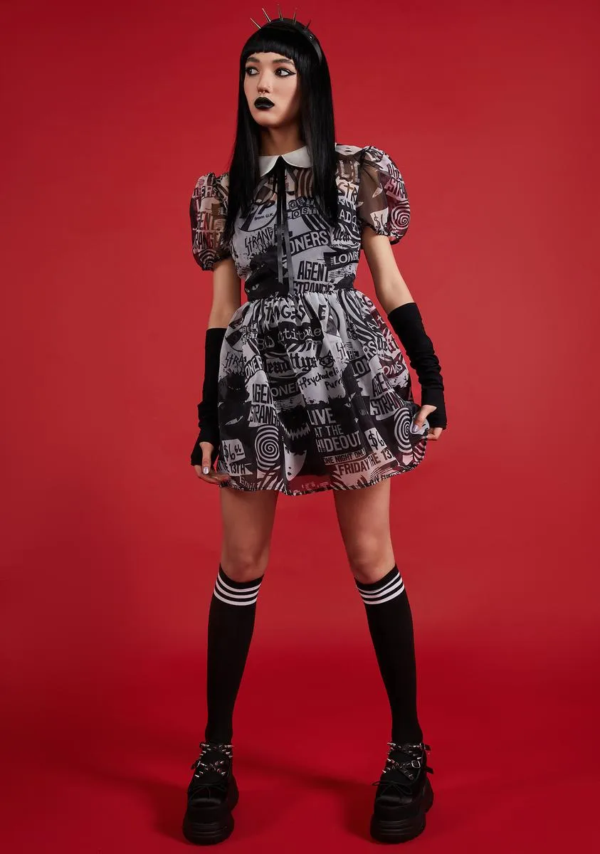 Bad Attitude Organza Dress sold by Dolls Kill product image thumbnail 3