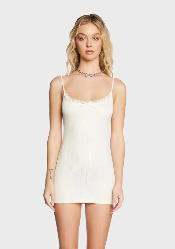 Angel Doesn't Phase Me Mini Dress sold by Dolls Kill