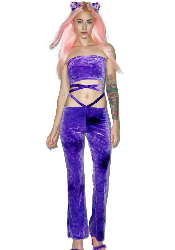 Amethyst Diatribe Pants sold by Dolls Kill