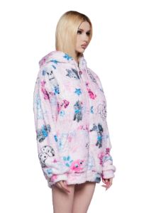 Chill Times Tube Top Velour Jacket Set sold by Dolls Kill