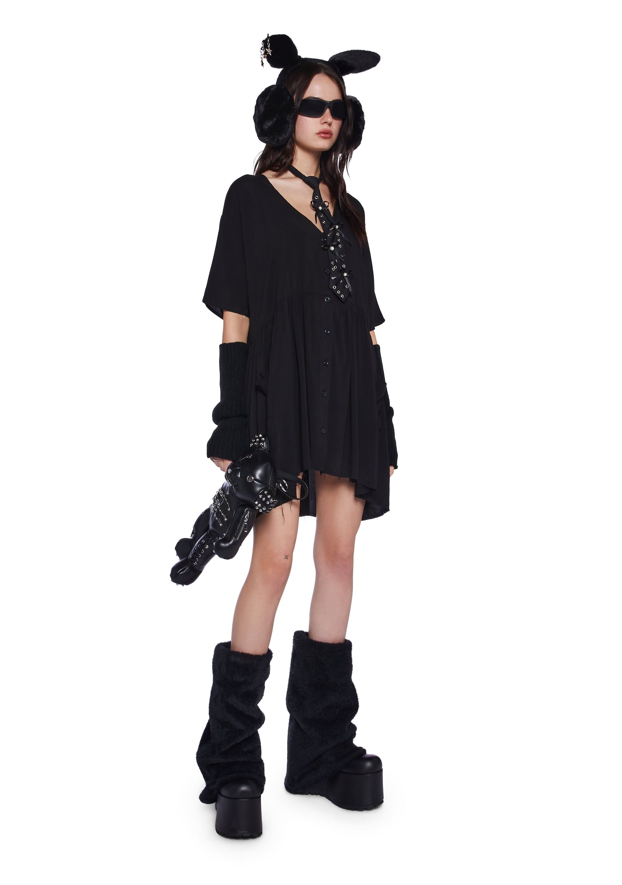 Not Your Babydoll Dress - Black sold by Dolls Kill product image thumbnail 2