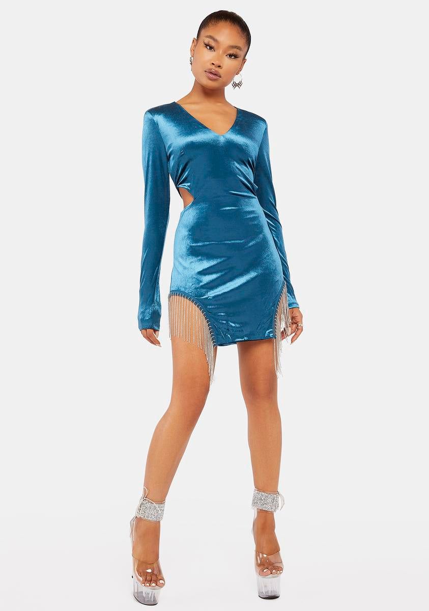 Countdown Thrill Fringe Dress sold by Dolls Kill product image thumbnail 3