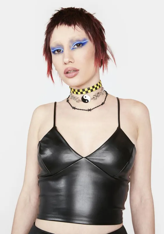 Double Date Night Crop Tank sold by Dolls Kill