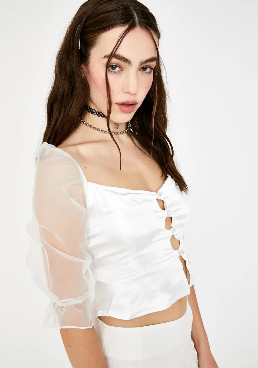 Viquela Button Up Top sold by Dolls Kill product image thumbnail 2