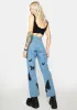 Black Butterfly Jeans sold by Dolls Kill