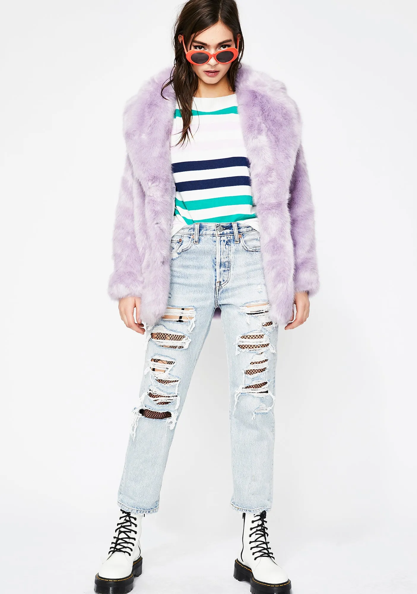 Don't Push My Buttons Stripe Sweater sold by Dolls Kill product image thumbnail 3