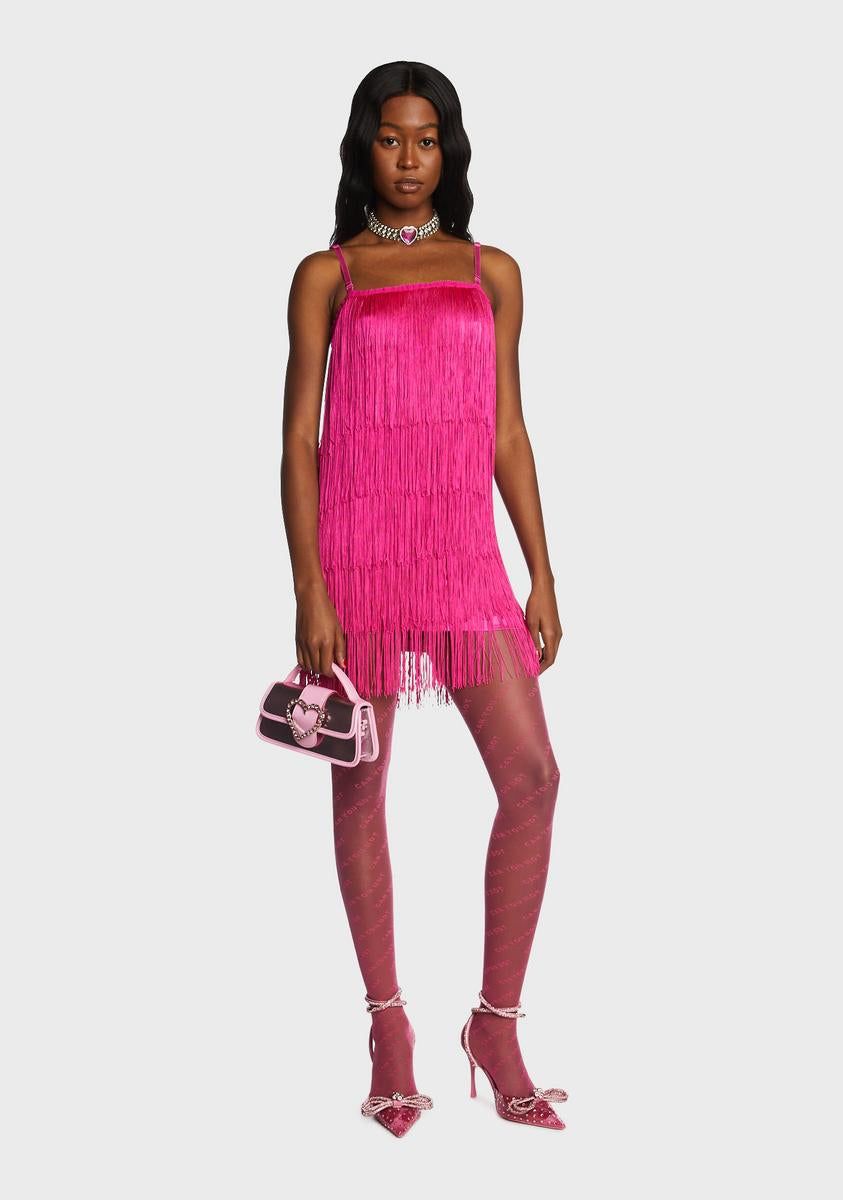 Strut On You Fringe Dress sold by Dolls Kill product image thumbnail 5