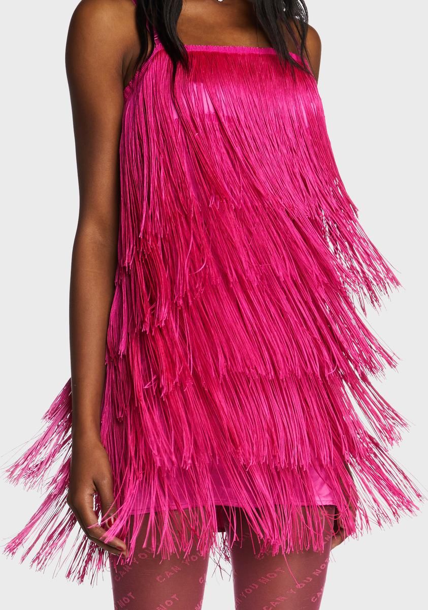 Strut On You Fringe Dress sold by Dolls Kill product image thumbnail 2