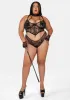 Plus Verona High Leg Thong sold by Dolls Kill