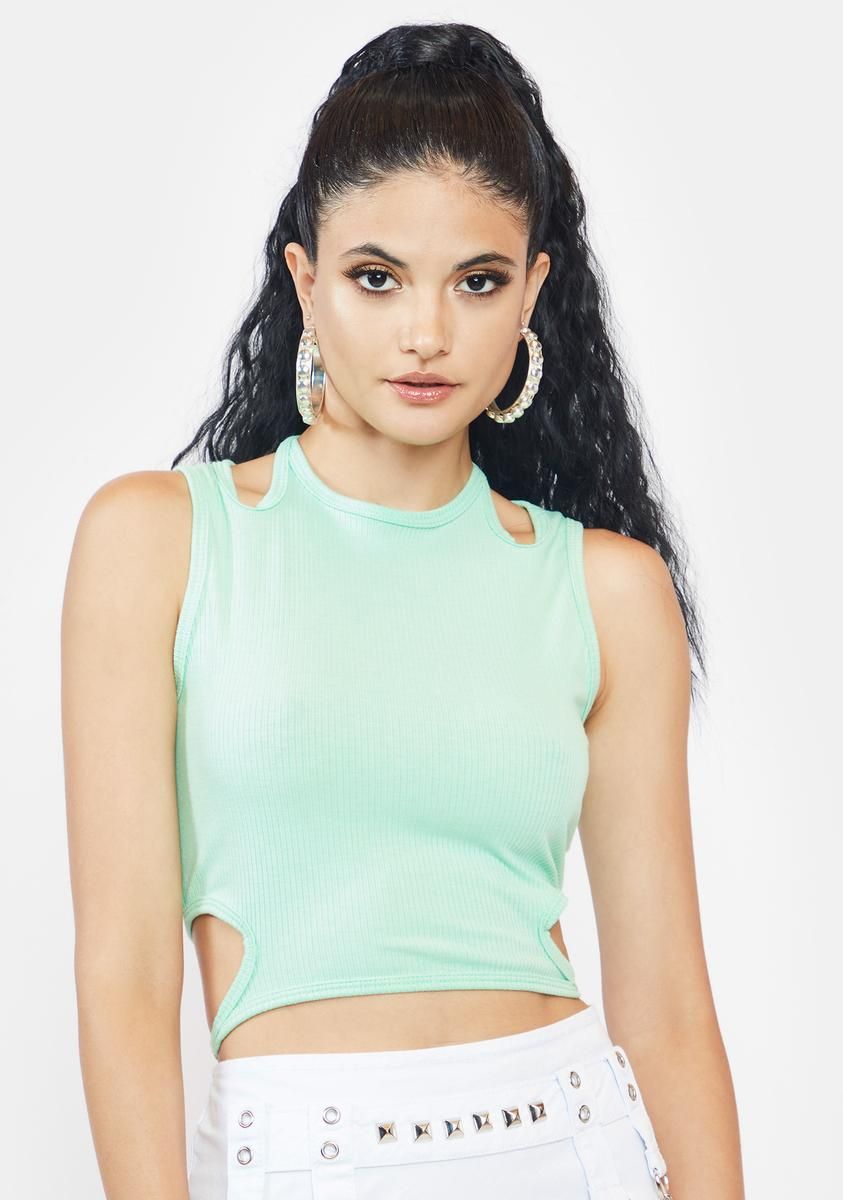 Only Eyes For U Crop Top sold by Dolls Kill