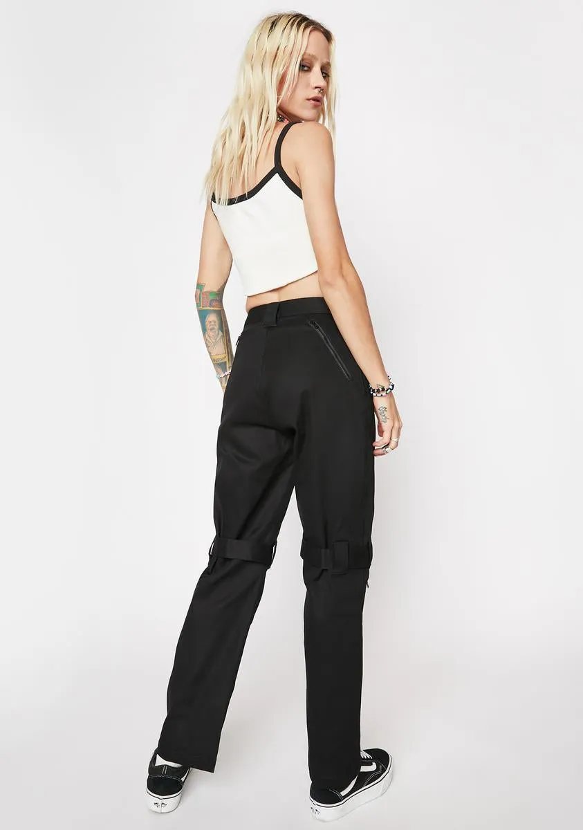 Inside Out Bondage Pants sold by Dolls Kill product image thumbnail 4