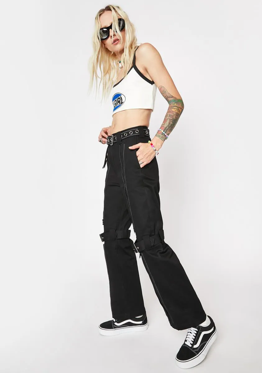 Inside Out Bondage Pants sold by Dolls Kill product image thumbnail 2