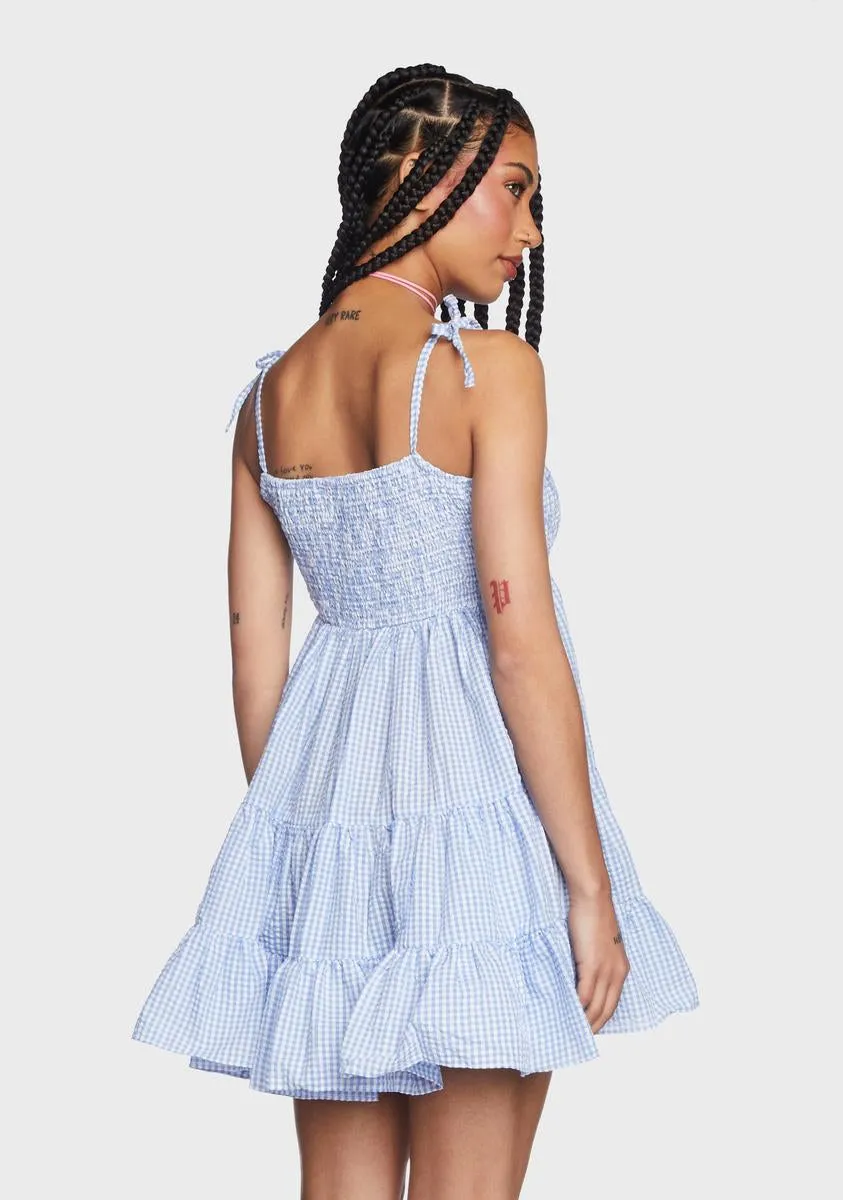 Sky Two Step Dance Mini Dress sold by Dolls Kill product image thumbnail 4