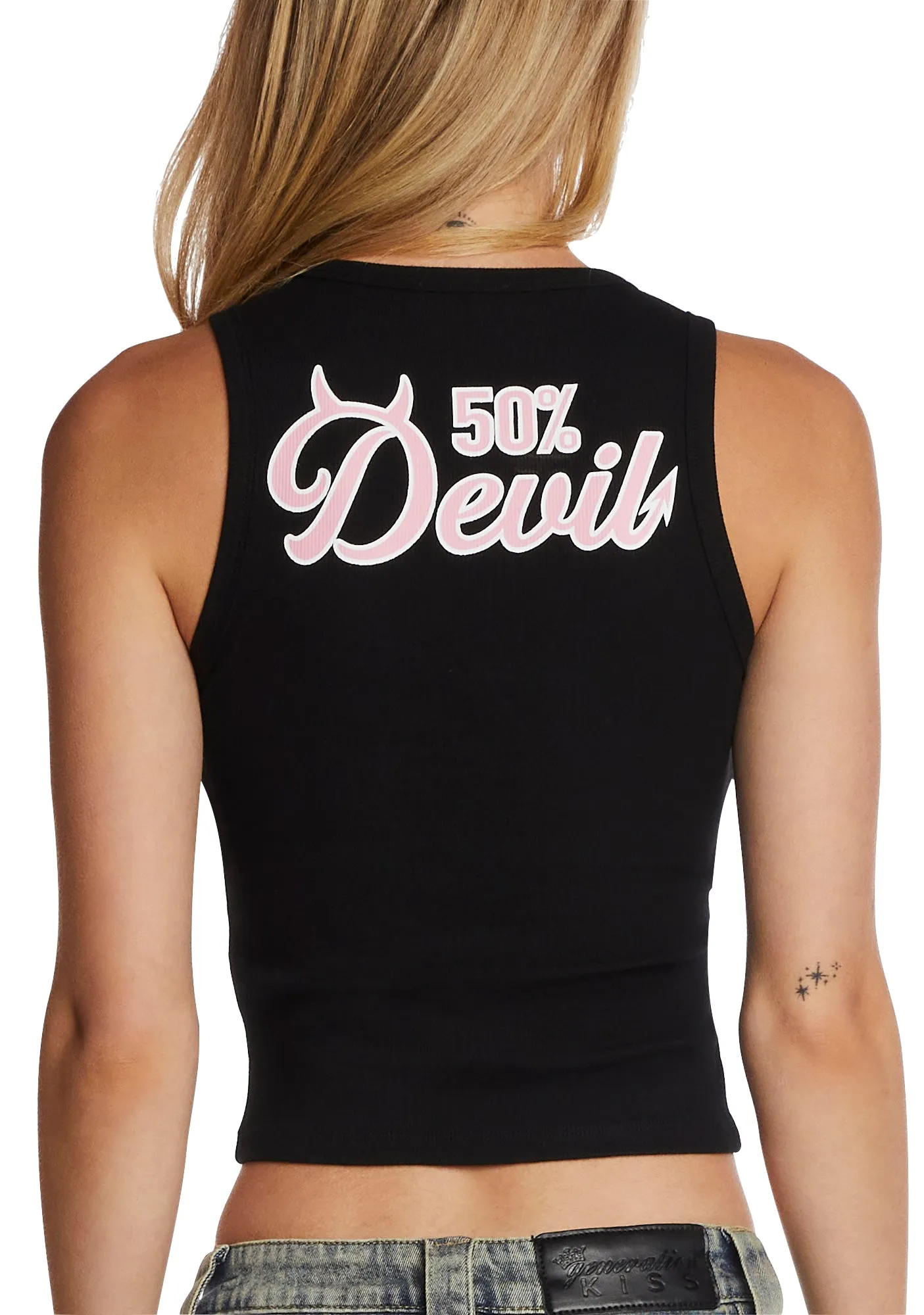 Devilish Graphic Tank sold by Dolls Kill product image thumbnail 2