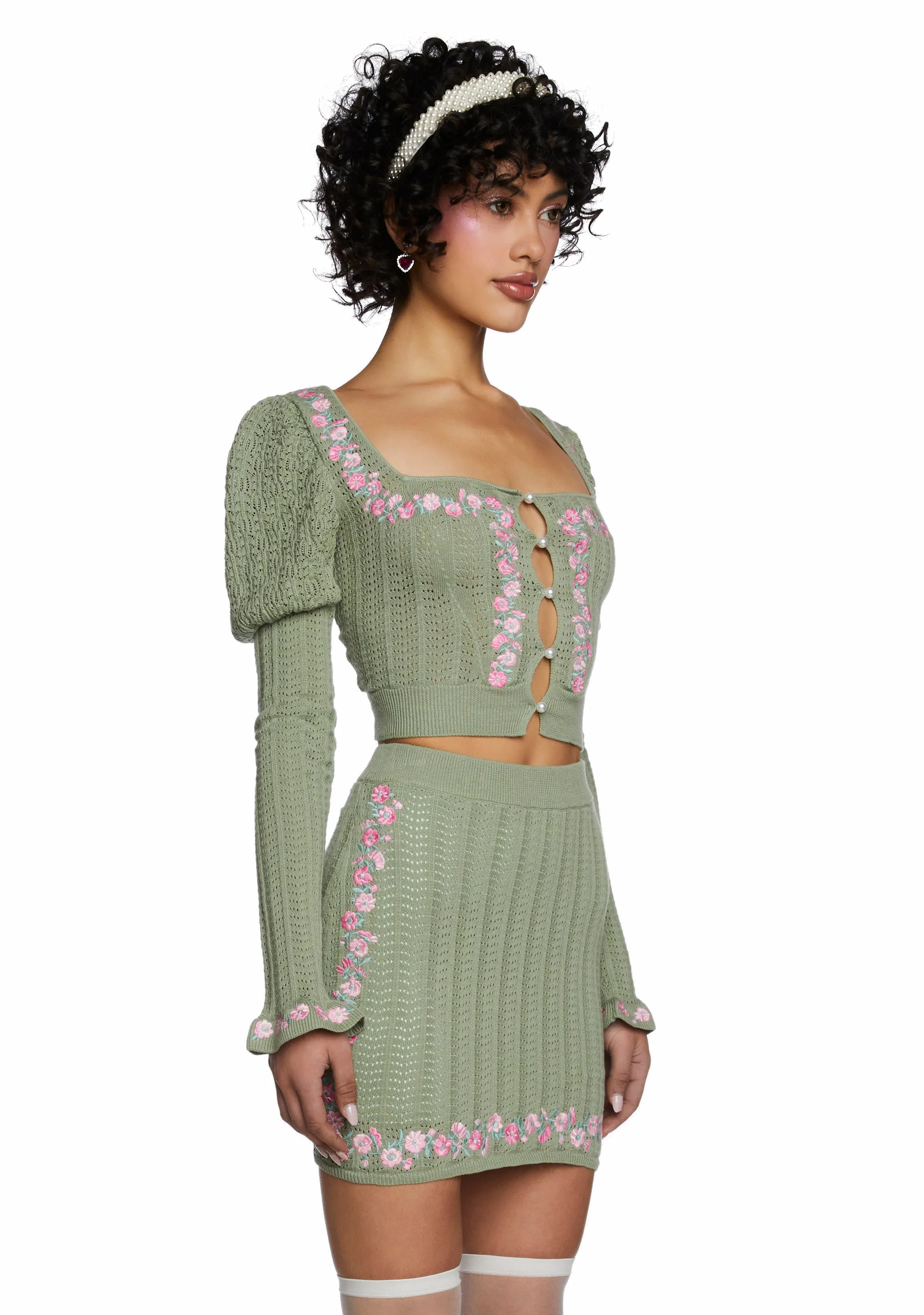 Crown Jewel Knit Top sold by Dolls Kill product image thumbnail 3