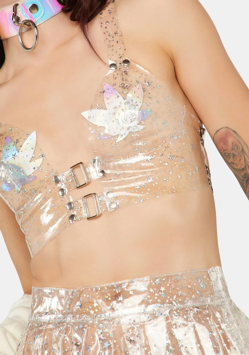 Icy Chasing Starlight Vinyl Bustier sold by Dolls Kill product image thumbnail 2