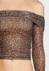 Nagini Long Sleeve Bardot Top sold by Dolls Kill