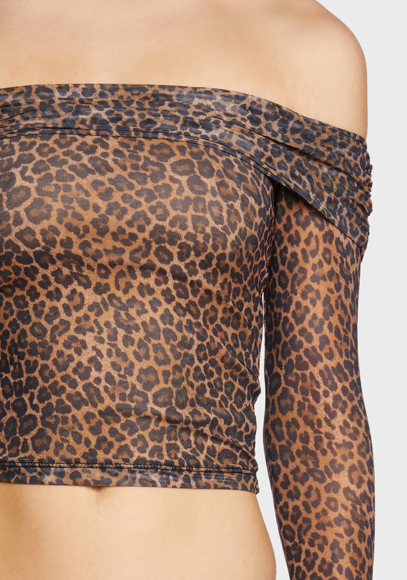 Nagini Long Sleeve Bardot Top sold by Dolls Kill product image thumbnail 2