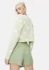 Through The Fields Floral Cropped Cardigan Top sold by Dolls Kill
