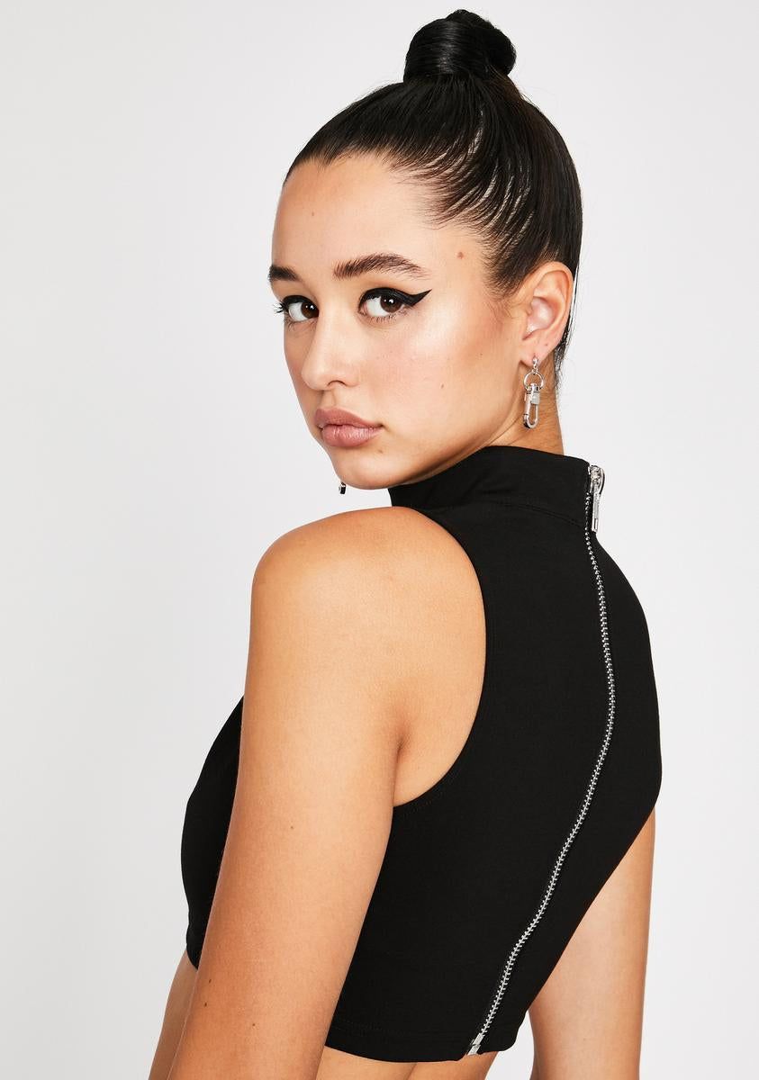 Baddie Tingz Crop Top sold by Dolls Kill product image thumbnail 4