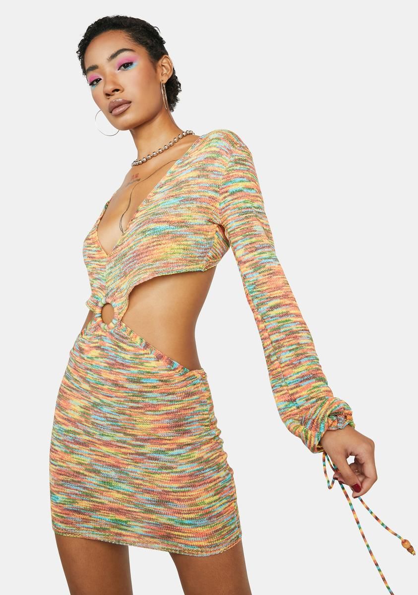 Tangy Sweet Scene Crochet Mini Dress sold by Dolls Kill