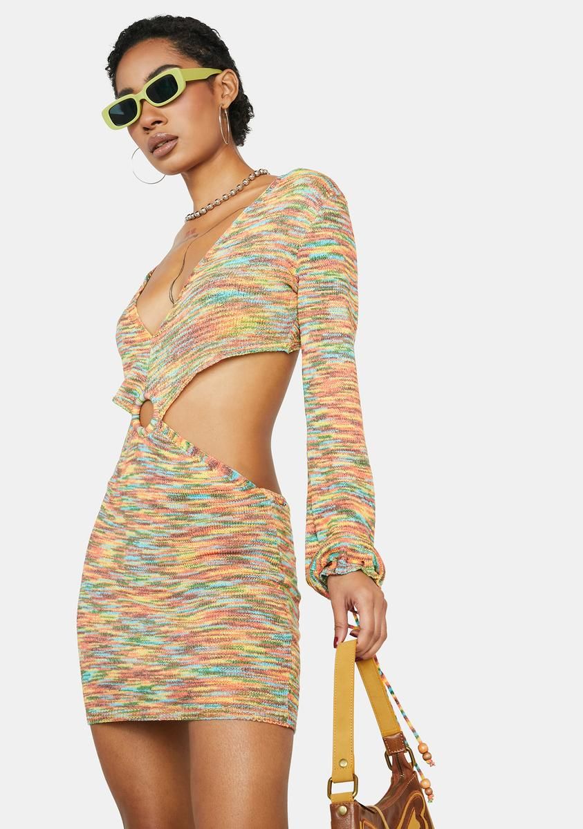 Tangy Sweet Scene Crochet Mini Dress sold by Dolls Kill product image thumbnail 2