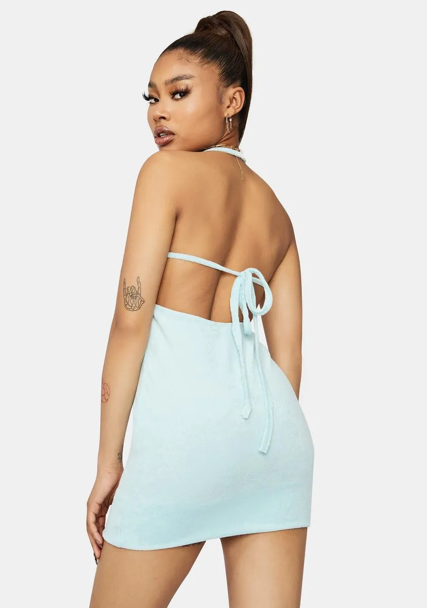 Aqua Bet On Me Bodycon Dress sold by Dolls Kill product image thumbnail 4