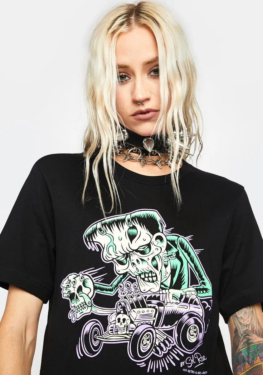 Monster Rod Graphic Tee sold by Dolls Kill