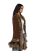 Furry Foe Long Cardigan-Brown sold by Dolls Kill