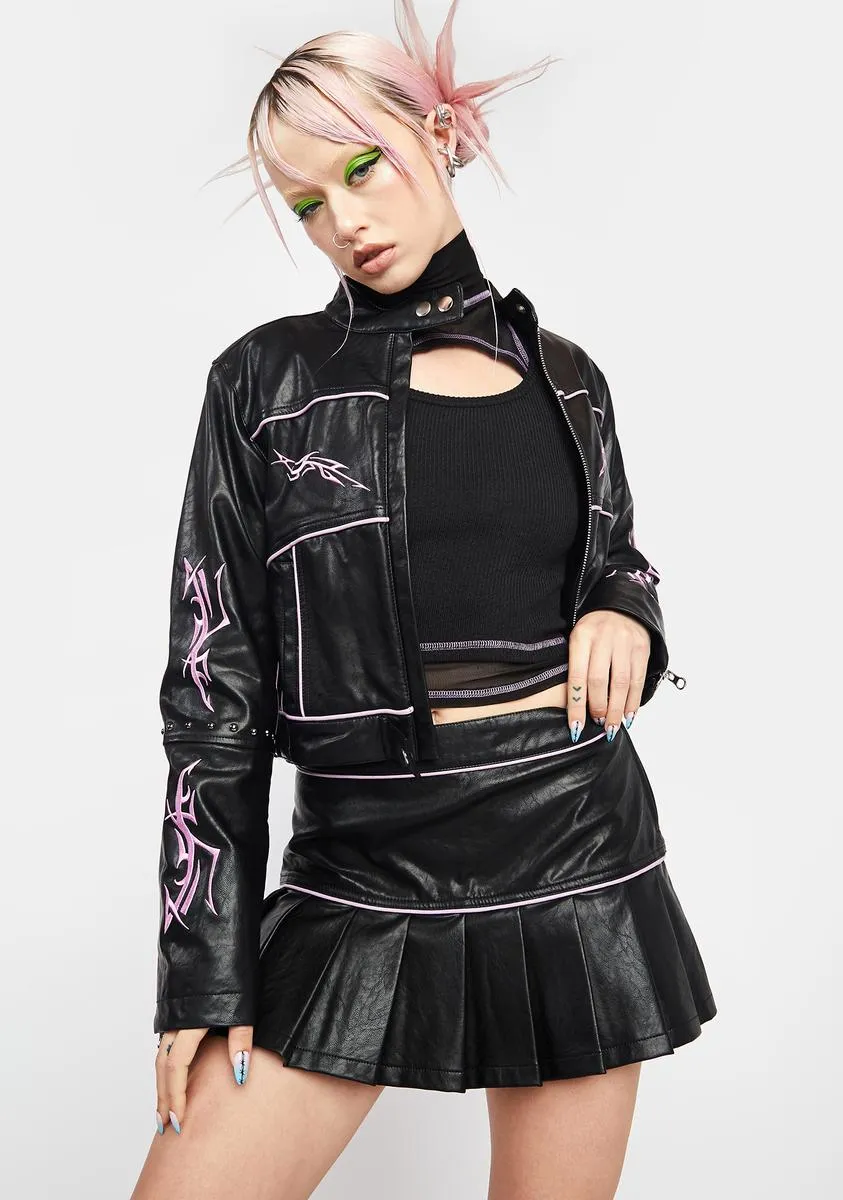 Get Some Equilibrium Pleated Mini Skirt sold by Dolls Kill product image thumbnail 4