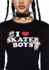 Rock It Up Long Sleeve Tee sold by Dolls Kill