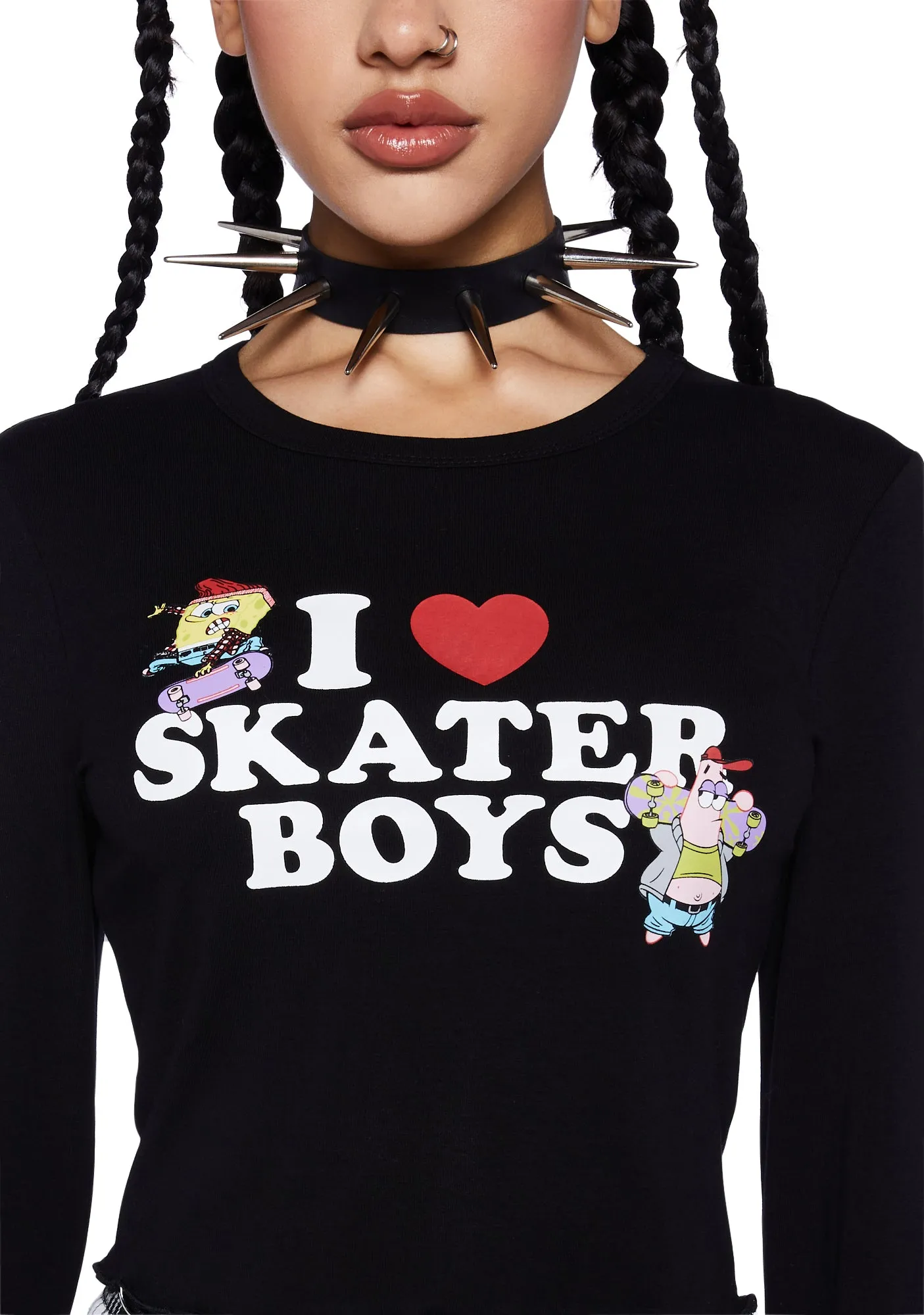 Rock It Up Long Sleeve Tee sold by Dolls Kill product image thumbnail 5