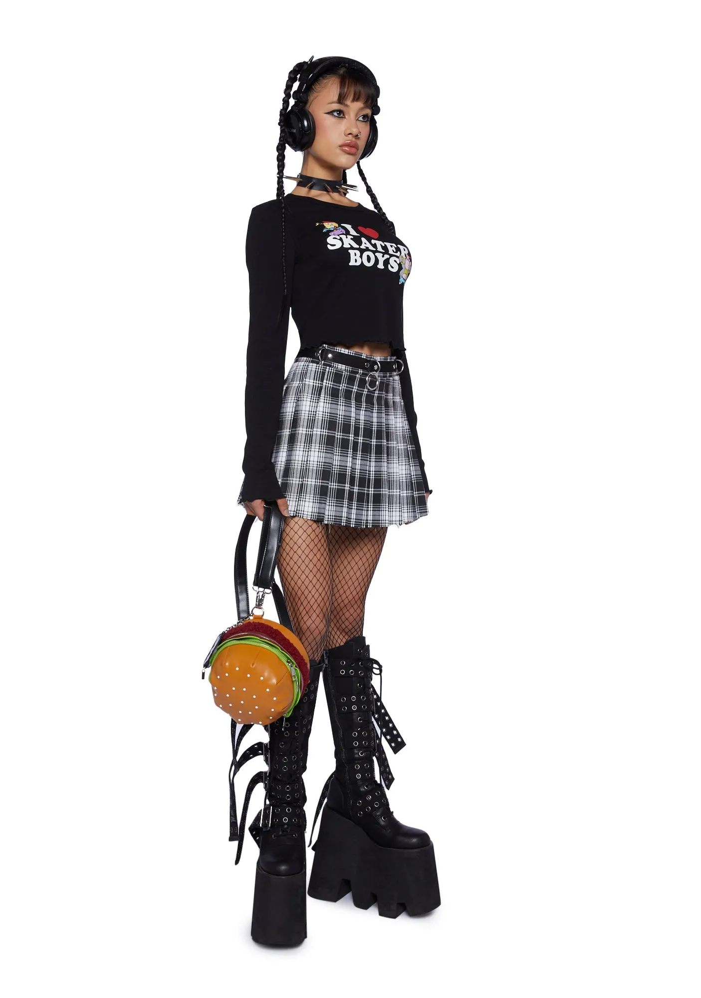 Rock It Up Long Sleeve Tee sold by Dolls Kill product image thumbnail 2