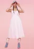 Enchanted Touch Gingham Midi Dress sold by Dolls Kill