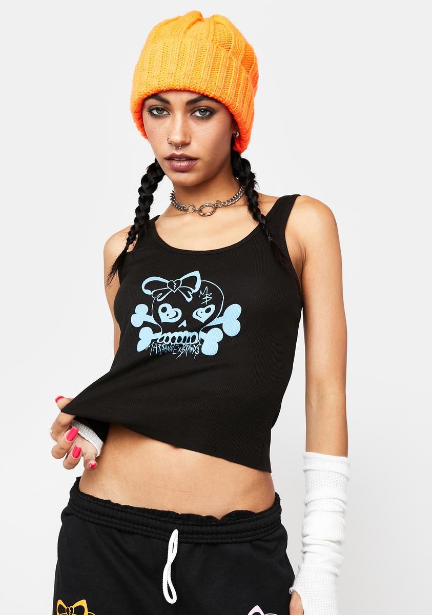 Skull Candy Graphic Tank sold by Dolls Kill