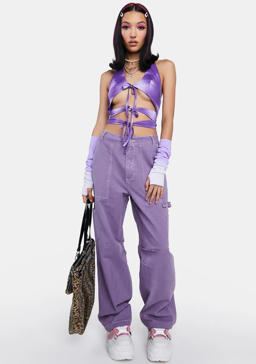 Heavy Lifting Cargo Pants sold by Dolls Kill product image thumbnail 4