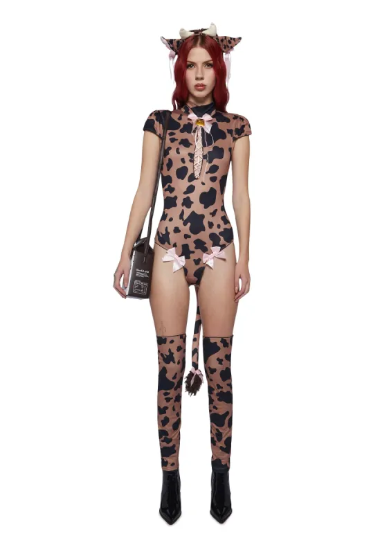 Barnyard Beauty Romper Set sold by Dolls Kill