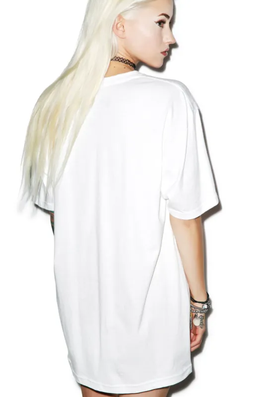 Pizza Saves Tee sold by Dolls Kill