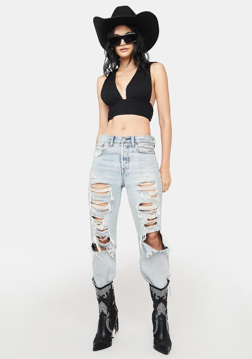 Back On Track Halter Crop Top sold by Dolls Kill product image thumbnail 3