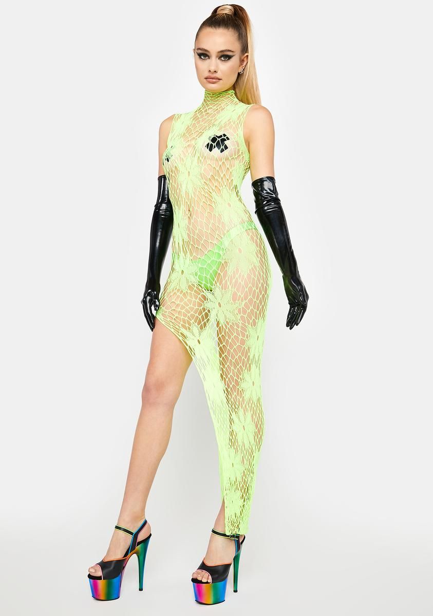 Lush Rock Me Tonight Maxi Dress sold by Dolls Kill