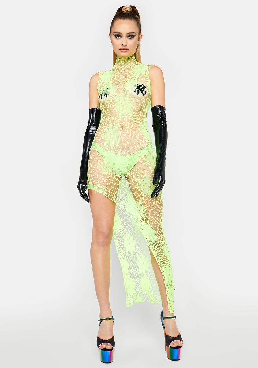 Lush Rock Me Tonight Maxi Dress sold by Dolls Kill product image thumbnail 3