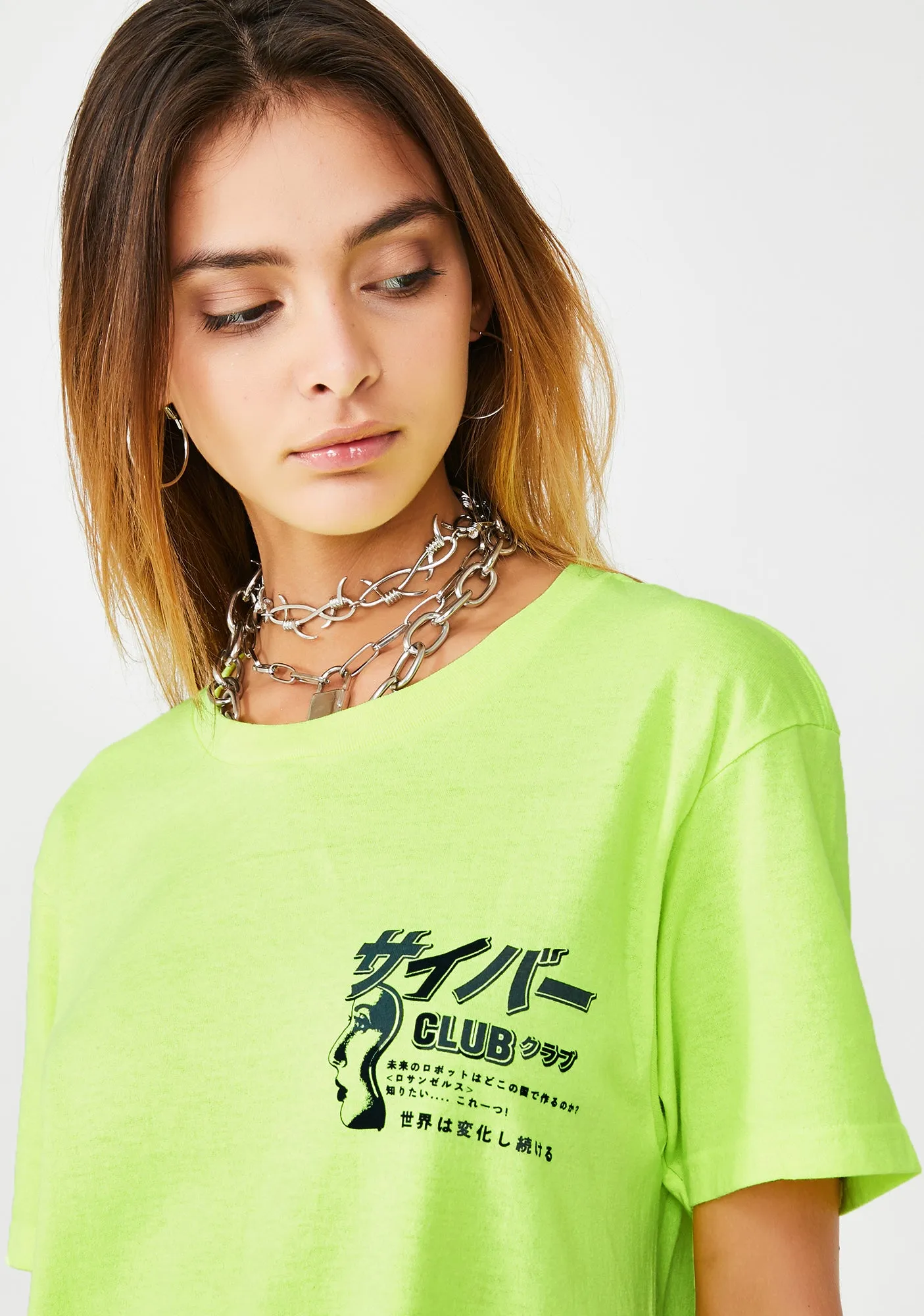 Club II Graphic Tee sold by Dolls Kill product image thumbnail 4